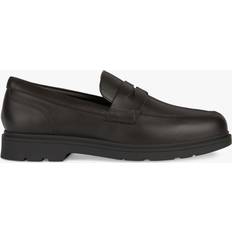 Geox Men Low Shoes Geox Spherica Wide Fit EC1 Leather Loafers
