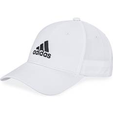 Adidas Men Headgear adidas Embroidered Logo Lightweight Baseball Cap White Man