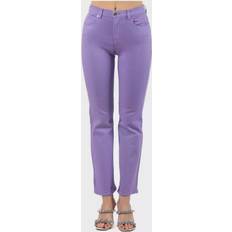 Purple Jeans Pinko Byxor, Dam, Lila, W26, Bomull, Jeans