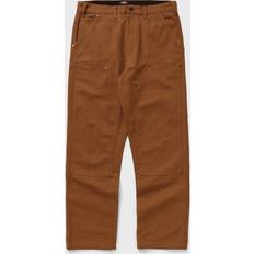 Brown - Cargo Trousers - Men Dickies Duck Canvas Utility Pants Brown