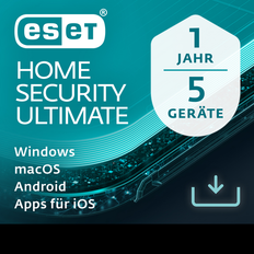 ESET Office Software ESET HOME Security Ultimate [5 Geräte 1 Jahr]