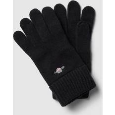 Gant Women Gloves & Mittens Gant Shield Wool Gloves BLACK