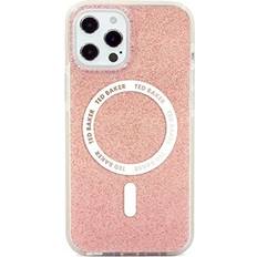 Mobile Phone Covers Ted Baker Antishock Case for iPhone 13 Pro Compatible with Magsafe Glitter White