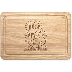 Gift Base Duck Off Rectangular Wooden Chopping Board
