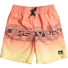 S Swim Shorts Children's Clothing Quiksilver Recycled Swim Shorts Orange/Yellow 10Y 138CM