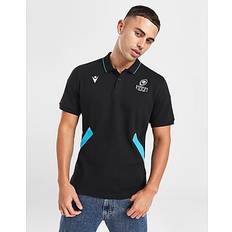 T-shirts & Tank Tops Macron Cardiff Rugby 2023/24 Travel Polo Shirt, Black