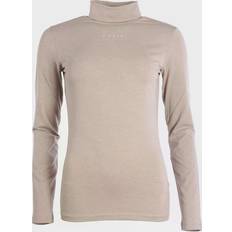 Pikeur Equestrian Jumpers Pikeur Womens 2023 Rollneck Top Soft Taupe Melange