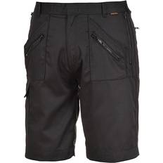 Shorts Portwest Black, Large Action Shorts