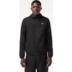 Lacoste Men - S Outerwear Lacoste Full Zip Logo Jacket Black