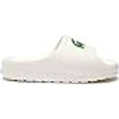 Lacoste Women Slippers & Sandals Lacoste Serve Slide 2.0 Sliders beige/green