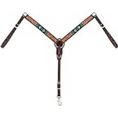 Turquoise Bridles & Accessories Turquoise Cross Türkis Perlen Pony Brustkragen