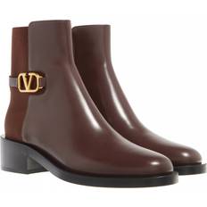 Fabric Chelsea Boots Valentino Garavani VLogo Signature Chelsea boots brown