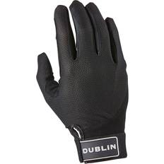 Dublin Equestrian Clothing Dublin 2022 Mesh Panel Riding Gloves Black