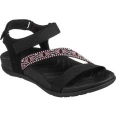 Skechers TPR Shoes Skechers Womens/ladies Beachy Sunrise Reggaelite Sandals black