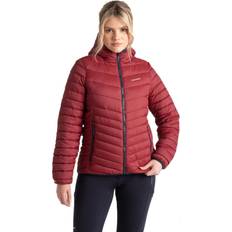 Red Outerwear Craghoppers Womens Compresslite VIII Hooded Jacket: Mulberry: