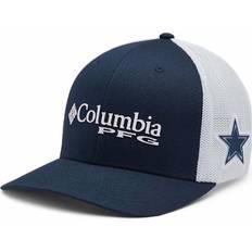 Columbia Dallas Cowboys Pfg Flex Cap Navy Navy