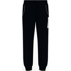 Armani Black - Men Trousers & Shorts Armani Emporio Loungewear Mens Black Logo Jogger