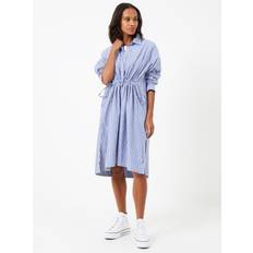 French Connection Women Dresses French Connection Rhodes Stripe Shirt Dress, Blue/White