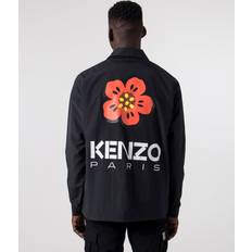 Kenzo Men Outerwear Kenzo Boke Flower Coach Jacket Black