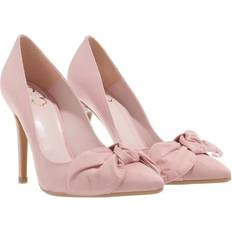 Ted Baker Heels & Pumps Ted Baker Womens Dusky-pink Hyana Bow-embellished Cotton-blend Courts Eur Women