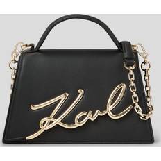 Karl Lagerfeld Signature Medium Handbag black