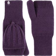 Purple Gloves & Mittens Heat Holders Ladies Ash Converter Mittens Purple