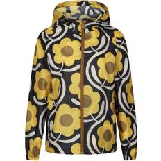 Florals Jackets Regatta Womens/Ladies Orla Kiely Pack-It Apple Blossom Waterproof Jacket Yellow