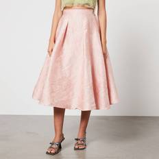 Brown Skirts Sister Jane Dream Amber Floral-Jacquard Skirt M/UK Pink