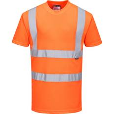 Orange Work Clothes Portwest RT23 - Hi-Vis T-shirt