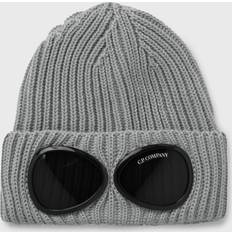 C.P. Company Beanies C.P. Company Men's Goggle Knit Hat in Grey ONE