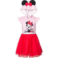 Disney Dresses Children's Clothing HIS Disney Minnie Mouse Little Girls Mesh Cosplay Tulle Dress Pink