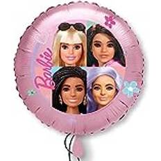 Childrens Parties Balloons Amscan Barbie Sweet Life Round Foil Helium Balloon 43cm 17 in