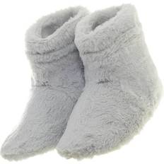 Slippers Aroma Home Faux Fur Slipper Boots Grey
