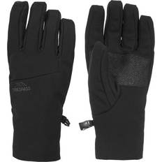 Trespass Gloves Trespass Unisex Softshell Gloves Royce Black