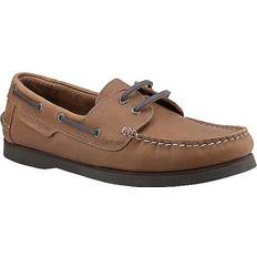 Hush Puppies Boat Shoes Hush Puppies Henry Leather Boat Shoes