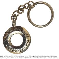 Noble Collection Schlüsselanhänger, Herr der Ringe Metall Elvish Script