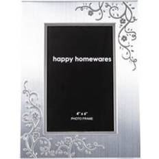 Glass Wall Decorations Happy Homewares Modern 4x6 Picture with Inner Photo Frame