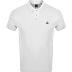 Moose Knuckles Tops Moose Knuckles Pique Polo T Shirt White
