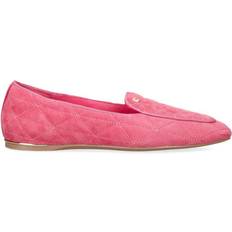 Pink Loafers Carvela 'Loyal' Suede Flats Pink