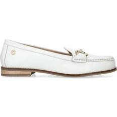 White Loafers Carvela Snap Leather Loafers
