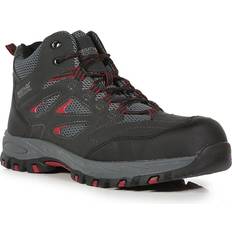 Hiking Shoes Regatta Professional Mudstone SBP Safety Hiker Boot TRK201 Ash/Rio Red