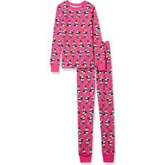 Disney Jumpsuits Amazon Essentials Disney Girls' Kids & Baby Snug-Fit Cotton Pajama Sleepwear Sets, Minnie Vibes-Kids