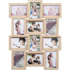 MDF Wall Decorations Arpan Multi Aperture Picture Wooden Holds 12 X Photo Frame