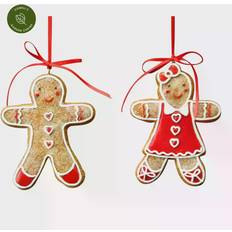 Gisela Graham of Resin Gingerbread People Decorations