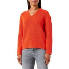 Hugo Boss Orange - Women Jumpers Hugo Boss Women's C_Fardinati Knitted-Sweater, Bright Orange821