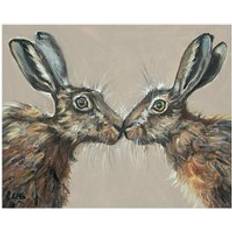 Canvas Wall Decorations The Group Louise Brown The Kiss 40x50cm Poster