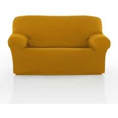 Yellow Loose Covers Homescapes Mustard Two 'Iris' Loose Sofa Cover Yellow