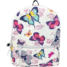 Shein Summer Fresh Butterfly Printed Travel Backpack, school bag for graduate, teen girls, freshman, sophomore, junior & senior in college, university & high school, perfect for outdoors, travel & back to school
