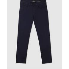 Modal Jeans 7 For All Mankind Mens Blue Brand-patch Belt-loop Regular-fit Stretch-denim Jeans