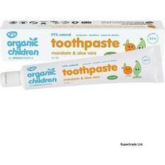 Green People 2 X Children Mandarin & Aloe Vera With Fluoride Toothpaste